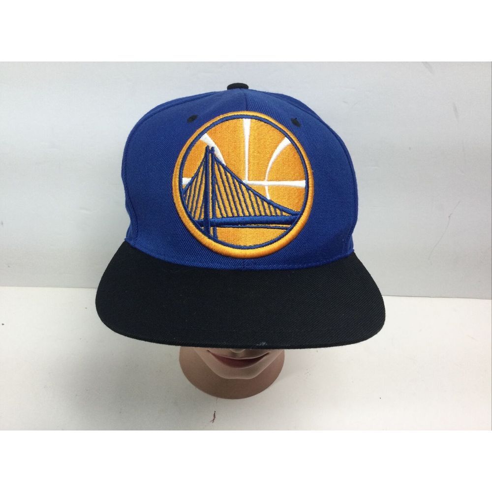 Mitchell & Ness NBA‎ Golden State Warriors Hat Blue SnapBack Baseball Cap